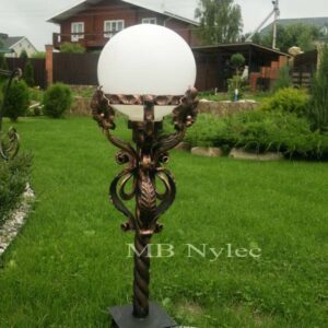 Forged Metal Lamp