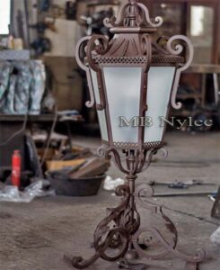 Forged Lantern Lamp