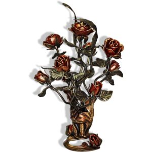 Standing Bouquet of Wrought Roses