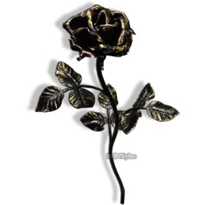 Elegant Forged Rose