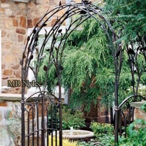 Floral garden arch