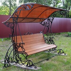 Light swing with a curved roof