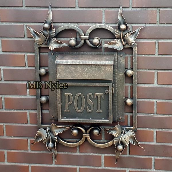 Wrought mailbox
