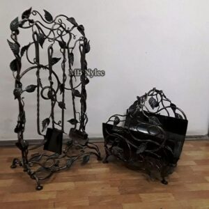 Forged Fireplace Set