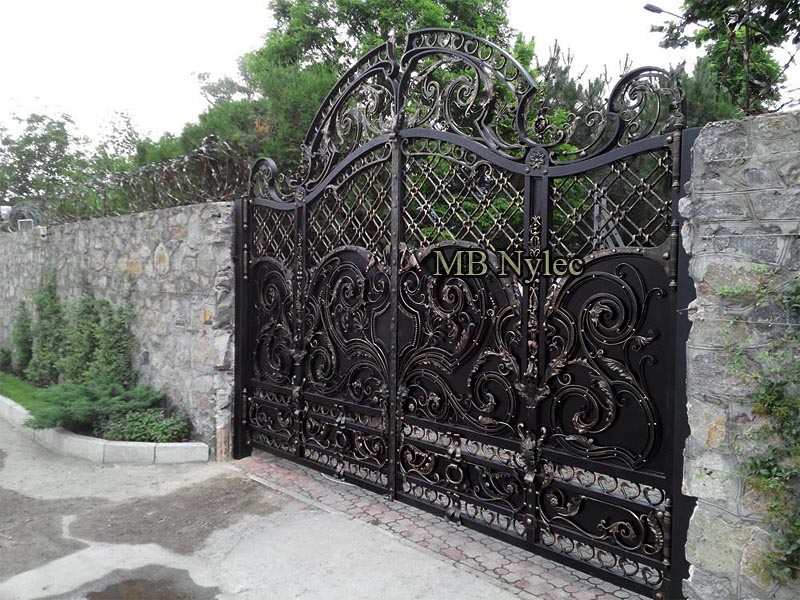 rococo baroque gates