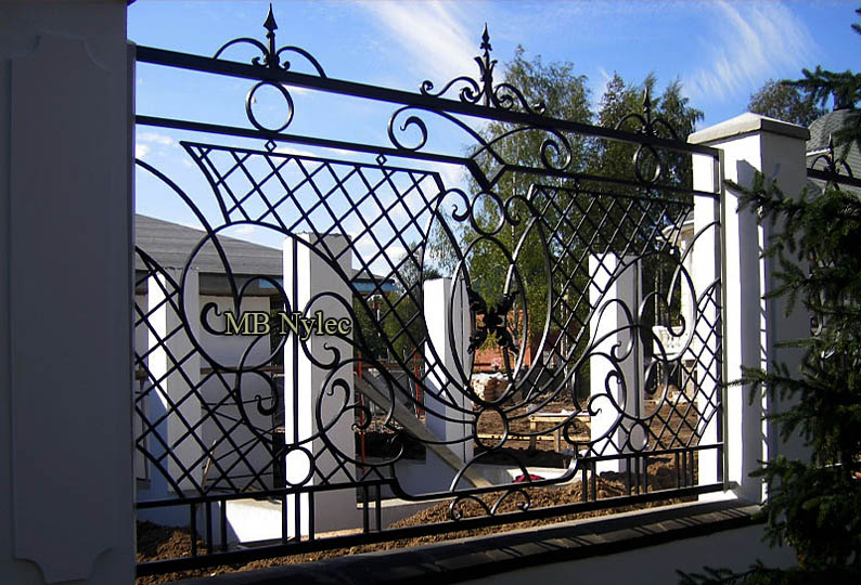 wrought iron fencing on request
