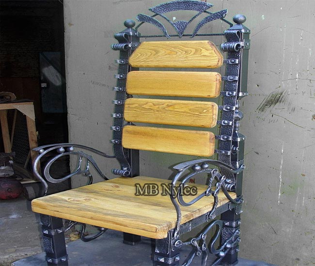A forged loft chair
