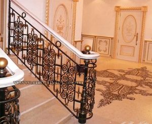Classic Old Gold Railing