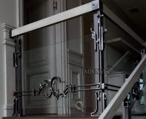 Modern Loft Railing with Glass