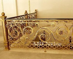 Gold Baroque Railing