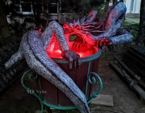 Dragon Metal Fountain