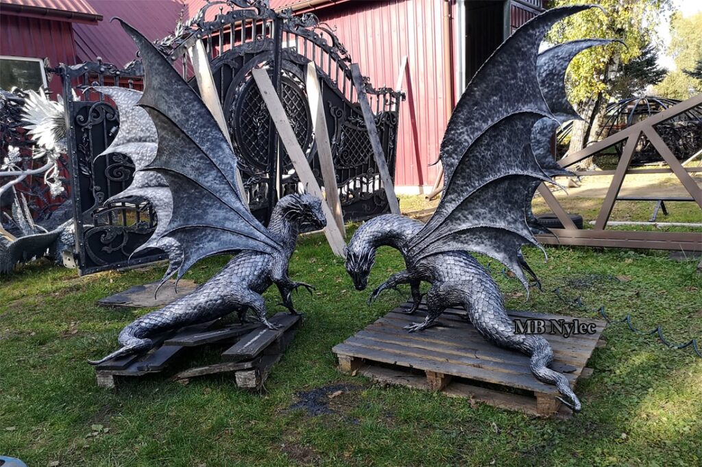 wrought iron dragon ontario canada