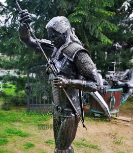 The Witcher Large Steel Figure