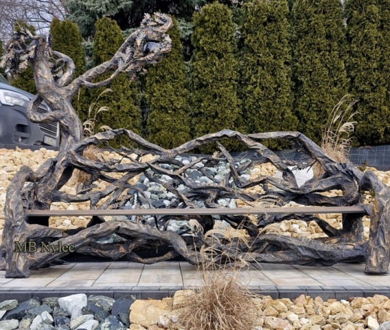 lamp-garden-bench