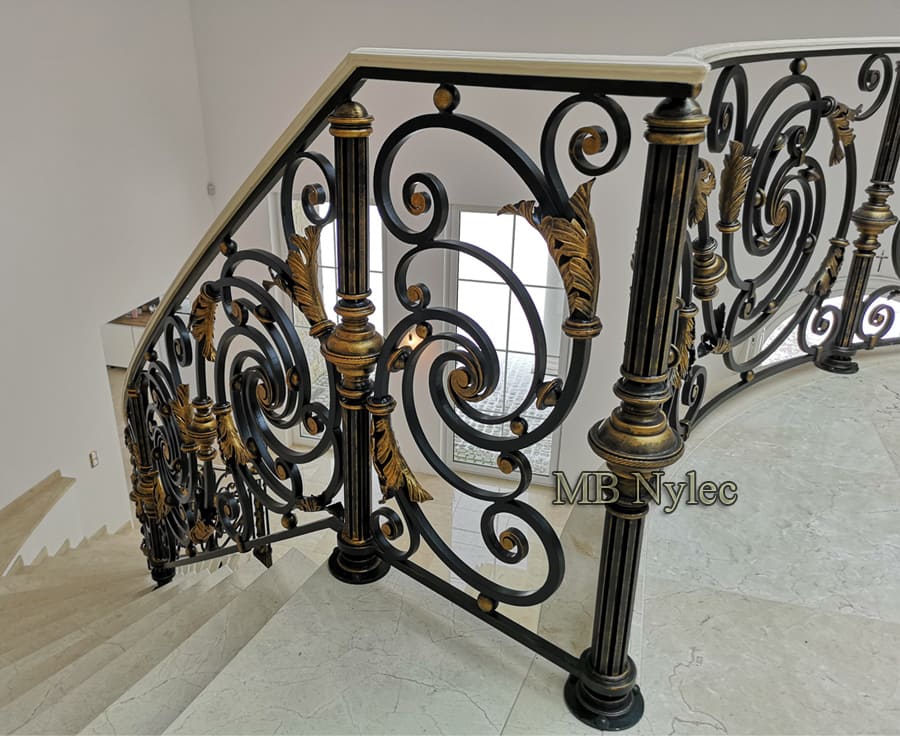 Exclusive Forged Stair Railing