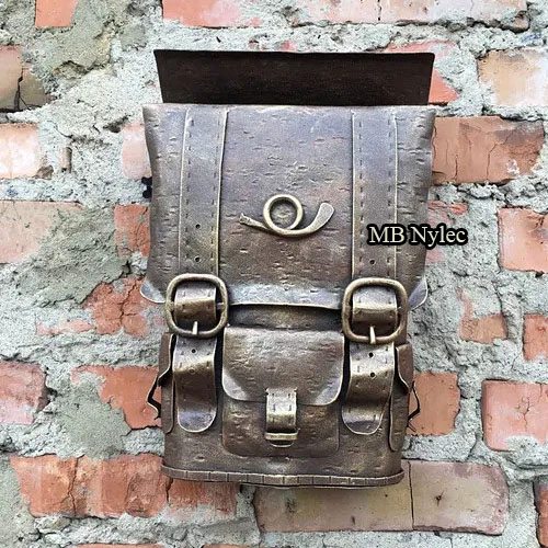 Forged Mail Bag Postbox