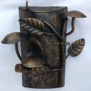 Handmade Letterbox with Leaves