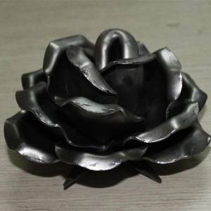Large Forged Steel Rose 100 mm