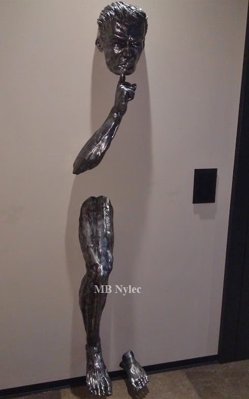 Man Calling for Silence