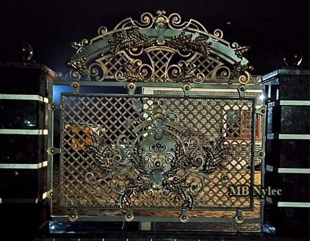 Massive Forged Lattice Fence