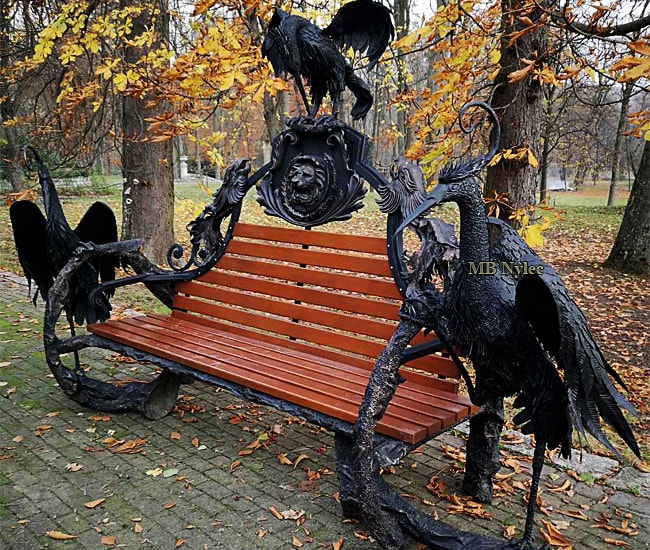 Massive Palace Forged Bench