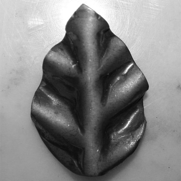Medium Deep-Pressed Rose Leaf