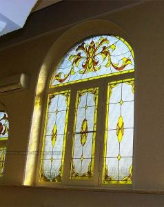 Traditional Stained Glass Window